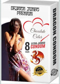 DRAGON JUMBO PREMIUM Africans For Mens 8 Inch Chocolaty Condom