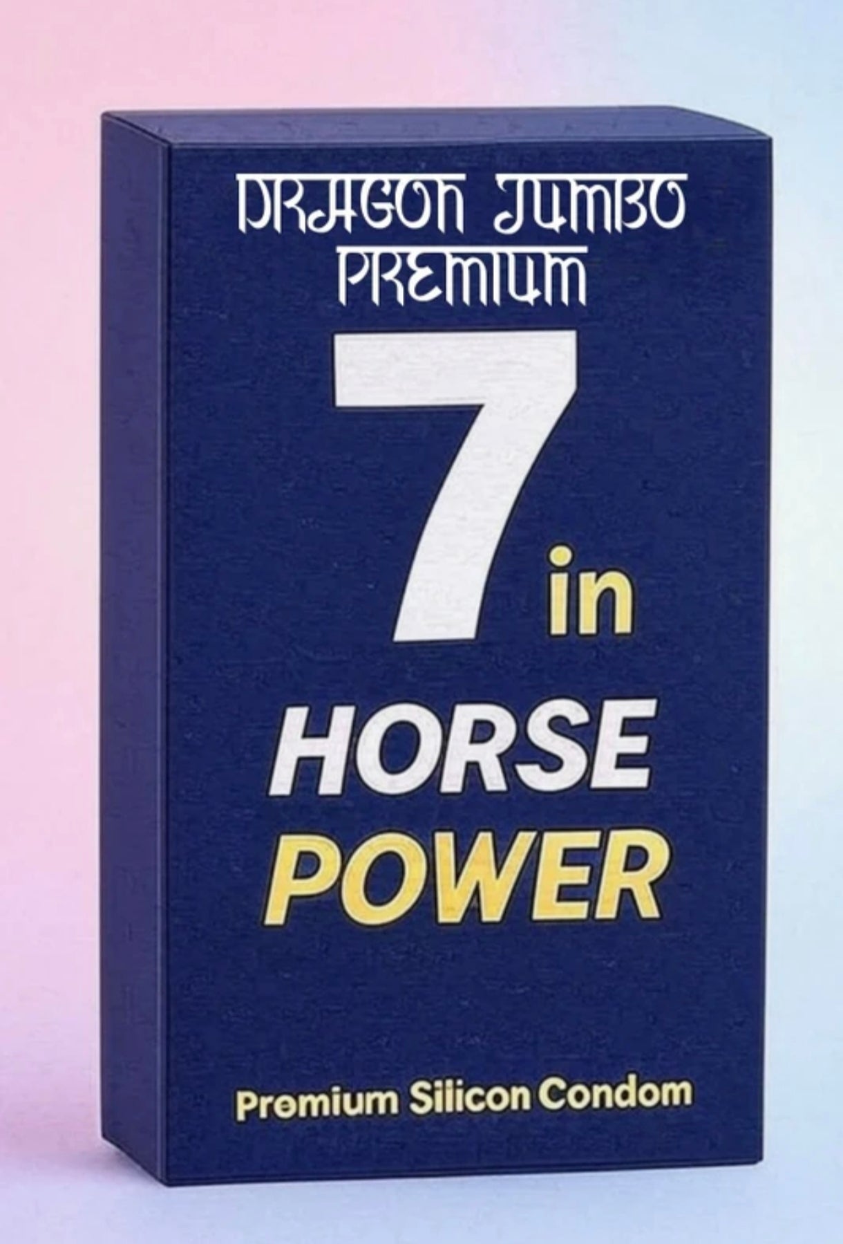 DRAGON JUMBO PREMIUM 7 in Horse Power Condom